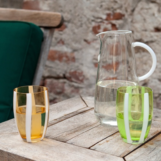 Zafferano Gessato Tumbler Glas - Agof Store