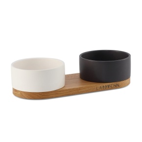 Labbvenn Vuku 2 pet bowls holder - Agof Store