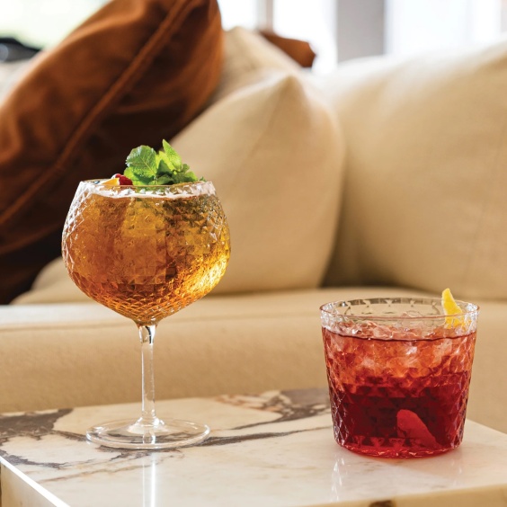 Veneziano Mixology calice balloon Zafferano - Agof Store