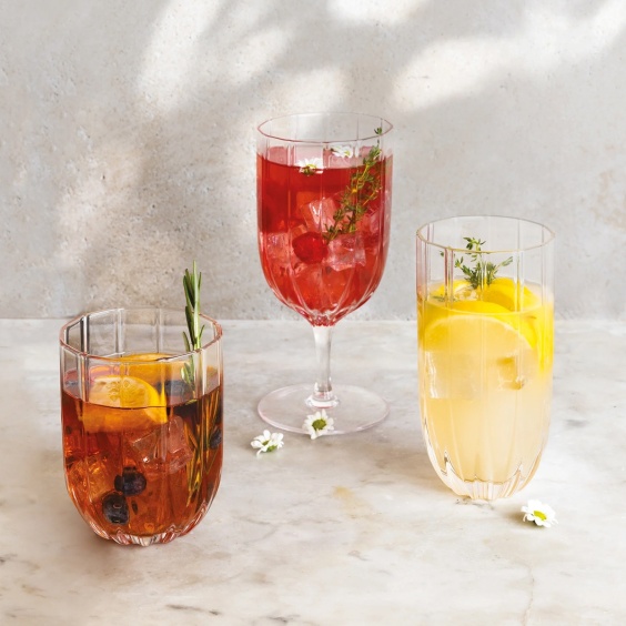 Zafferano Margherita Highball Glass - Agof Store