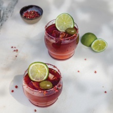 Zafferano Righe Kurzer Tumbler Glas - Agof Store