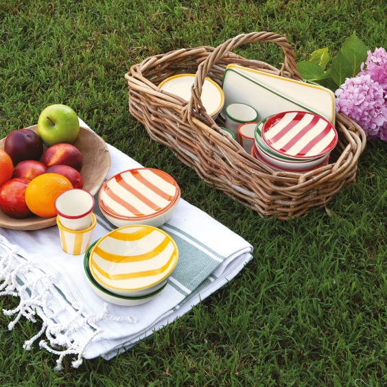 Zafferano Lido Righe Schale - Agof Store
