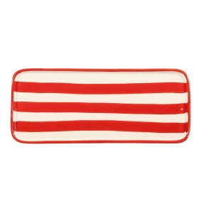 Zafferano Lido Righe Rectangular Plate - Agof Store