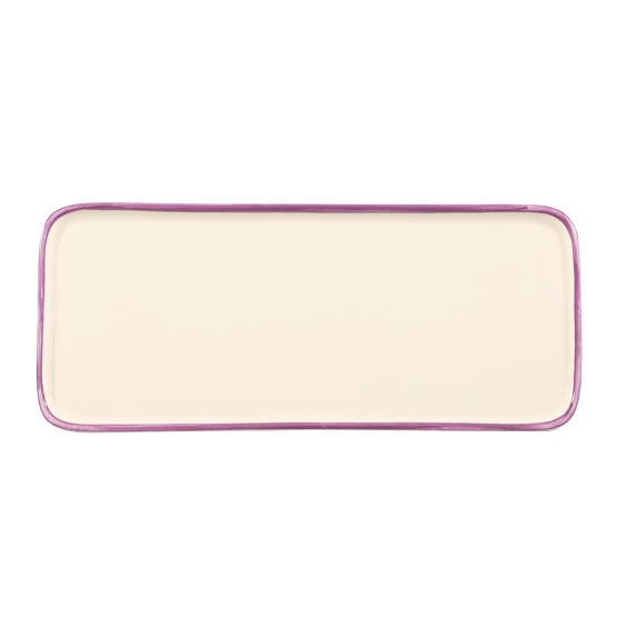 Zafferano Lido Rim Rectangular Plate - Agof Store