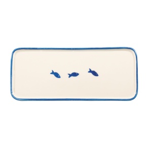 Zafferano Lido Fish Rectangular Plate - Agof Store