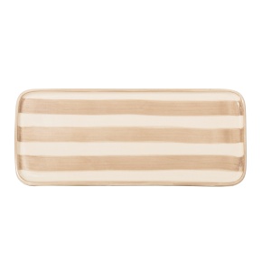 Zafferano Lido Sand Rechteckige Teller - Agof Store