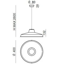 Linea Light Miguel pendant lamp - Agof Store