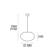 Oh Smash Lampada a sospensione Linea Light - Agof Store