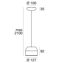 Outlook Lampada a sospensione Linea Light - Agof Store