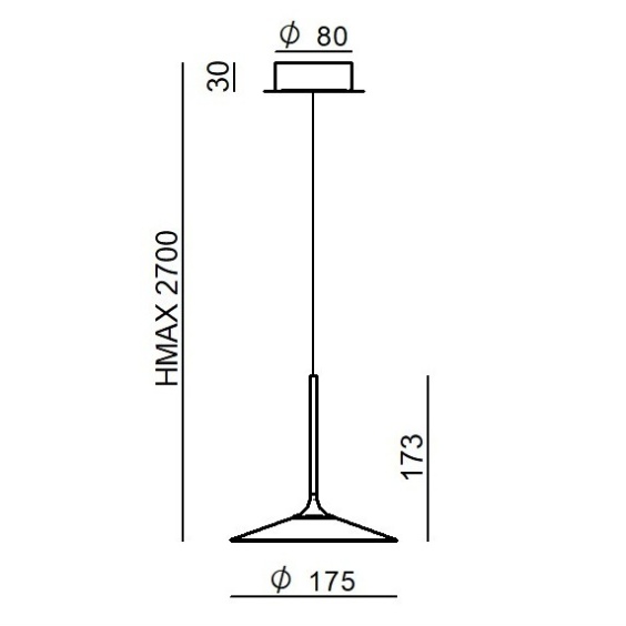 Linea Light Poe pendant lamp - Agof Store