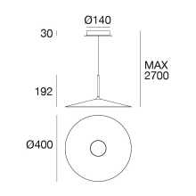 Linea Light Poe Plus pendant lamp - Agof Store