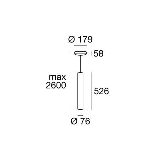 Linea Light TU-V pendant lamp - Agof Store