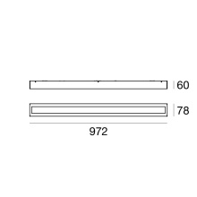 Box R Lampada da parete soffitto Linea Light - Agof Store