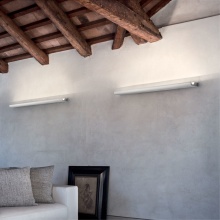 Linea Light Halfpipe 2 wall lamp - Agof Store