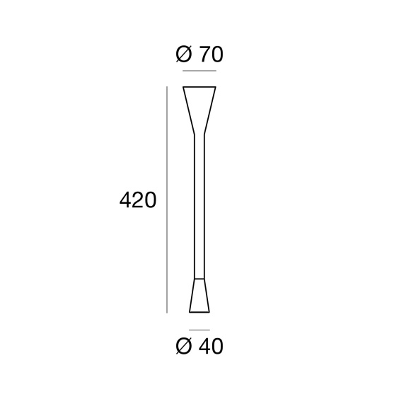 Snake Lampada da parete soffitto Linea Light - Agof Store