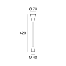 Snake Lampada da parete soffitto Linea Light - Agof Store