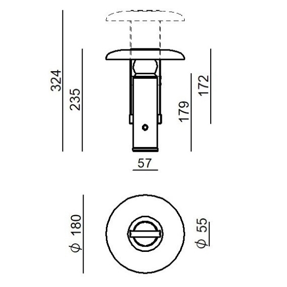 Camping Lampada ricaricabile da tavolo Linea Light - Agof Store