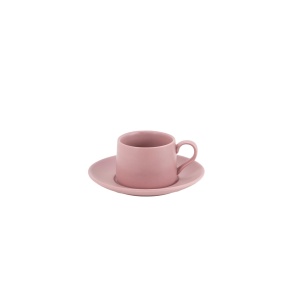 Zafferano Levante Mug Moka With Saucer - Agof Store