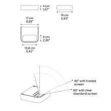 Lodes Shift Small wall lamp - Agof Store