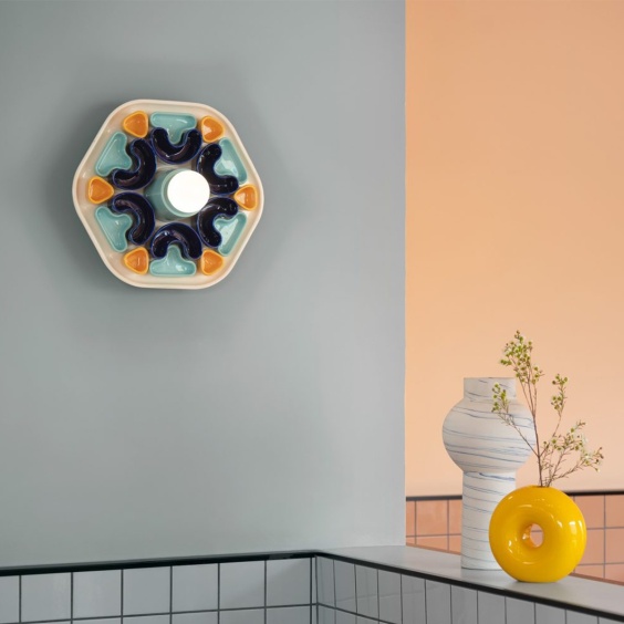 Phytia C2801 Lampada da parete Ferroluce - Agof Store