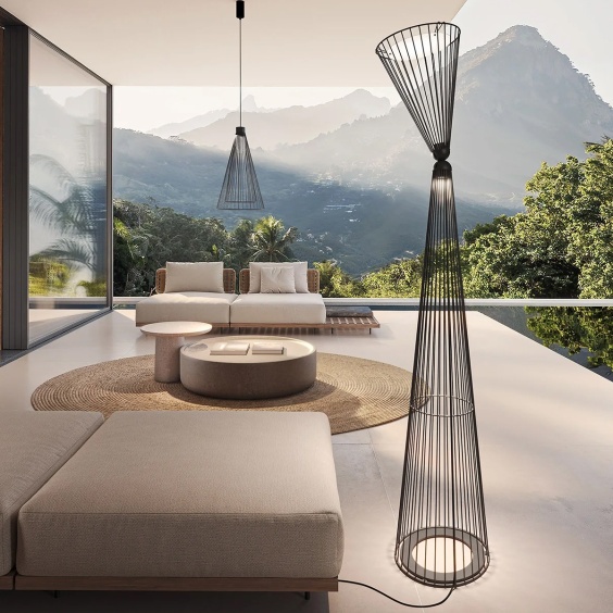 Ikonika outdoor Lampada da terra Karman - Agof Store