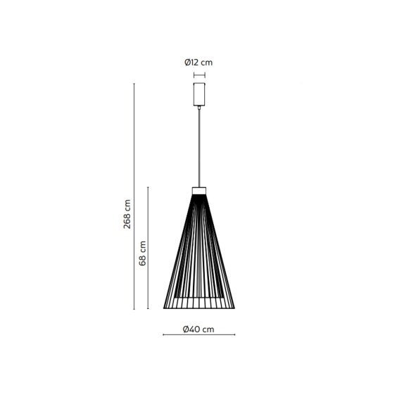 Ikonika outdoor Lampada a sospensione Karman - Agof Store