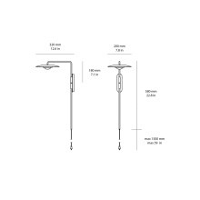 LucePlan Koinè wall lamp - Agof Store LucePlan Koinè wall lamp - Agof Store