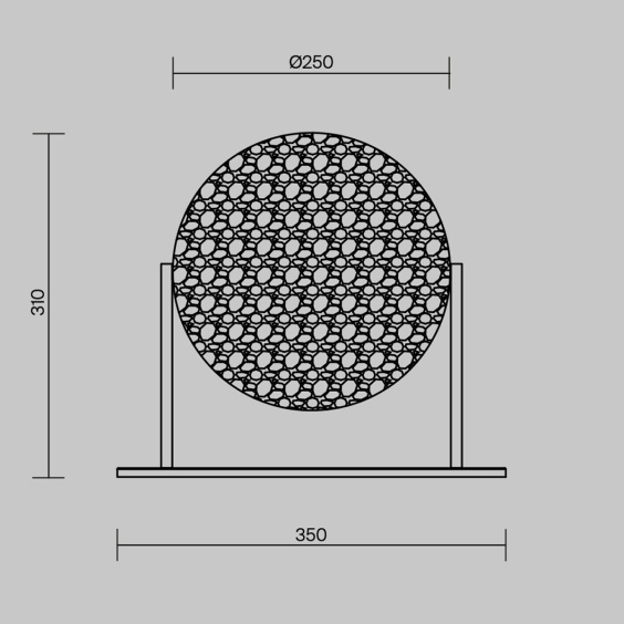 Maytoni Mangata table lamp - Agof Store