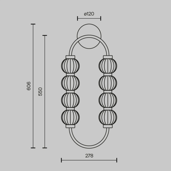 Maytoni Amulet Wandleuchte - Agof Store