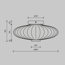 Maytoni Amulet wall ceiling lamp - Agof Store