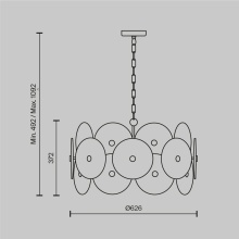 Maytoni Aster pendant lamp - Agof Store