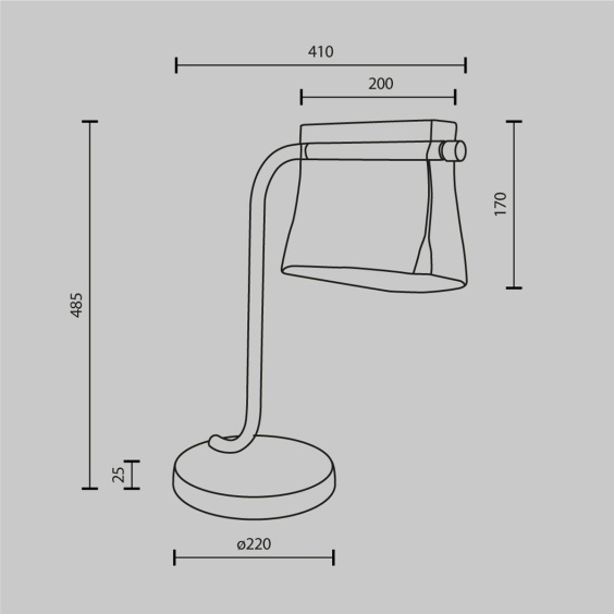 Maytoni Cabaret table lamp - Agof Store