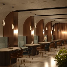 Maytoni Duality Ø 16 cm pendant lamp - Agof Store