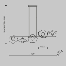 Maytoni Miracle Horizontal Pendelleuchte - Agof Store