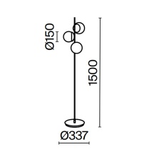 Maytoni Nostalgia floor lamp - Agof Store