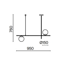 Maytoni Nostalgia Linear Pendelleuchte - Agof Store