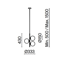 Maytoni Nostalgia Vertical pendant lamp - Agof Store