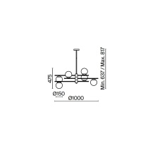 Maytoni Nostalgia Ø 100 cm Pendelleuchte - Agof Store
