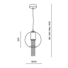 Maytoni Flusso Ø 20 cm Pendelleuchte - Agof Store