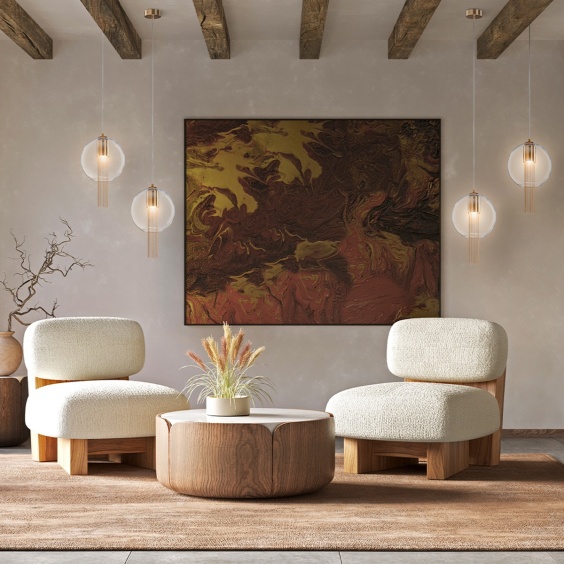 Flusso Ø 25 cm Lampada a sospensione Maytoni - Agof Store
