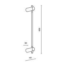 Maytoni Rotta Short wall lamp - Agof Store