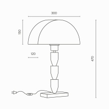 Maytoni Prima table lamp - Agof Store
