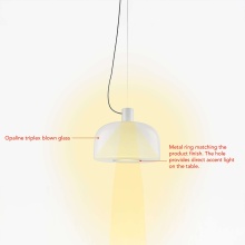 Flos Bellhop Glass S1 pendant lamp - Agof Store