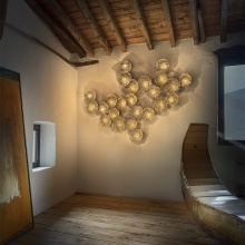 Catellani & Smith Gold Moon wall ceiling lamp - Agof Store