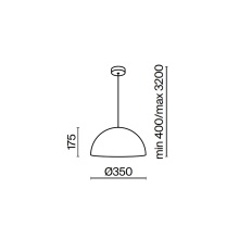Basic Colors Dome Lampada a sospensione Maytoni - Agof Store