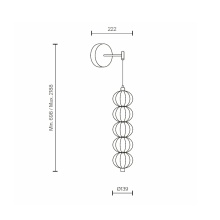 Maytoni Golden Cage Wandleuchte - Agof Store
