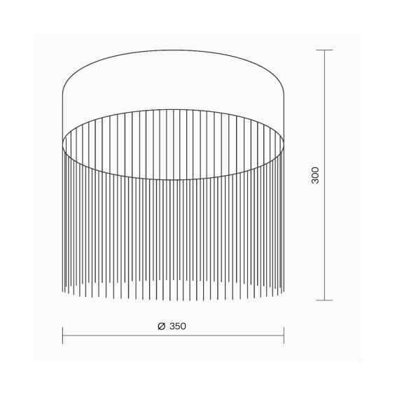 Imaginary Ø 35 cm Lampada da soffitto Maytoni - Agof Store