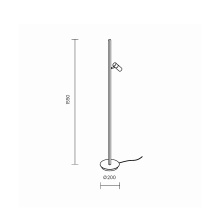 Thin Lampada da terra Maytoni - Agof Store