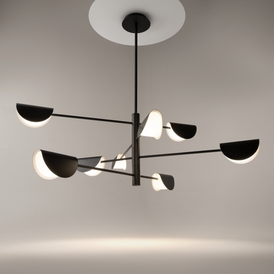 Mollis Ø 125 cm Lampada a sospensione Maytoni - Agof Store