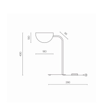 Maytoni Mollis table lamp - Agof Store